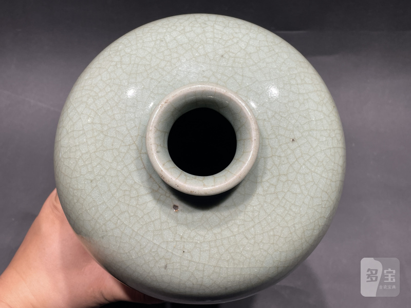 清康熙 仿河南青瓷梅瓶 - 图9